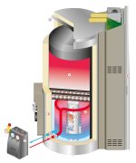 Puffer solare con bruciatore a pellet integrato - immagine 4